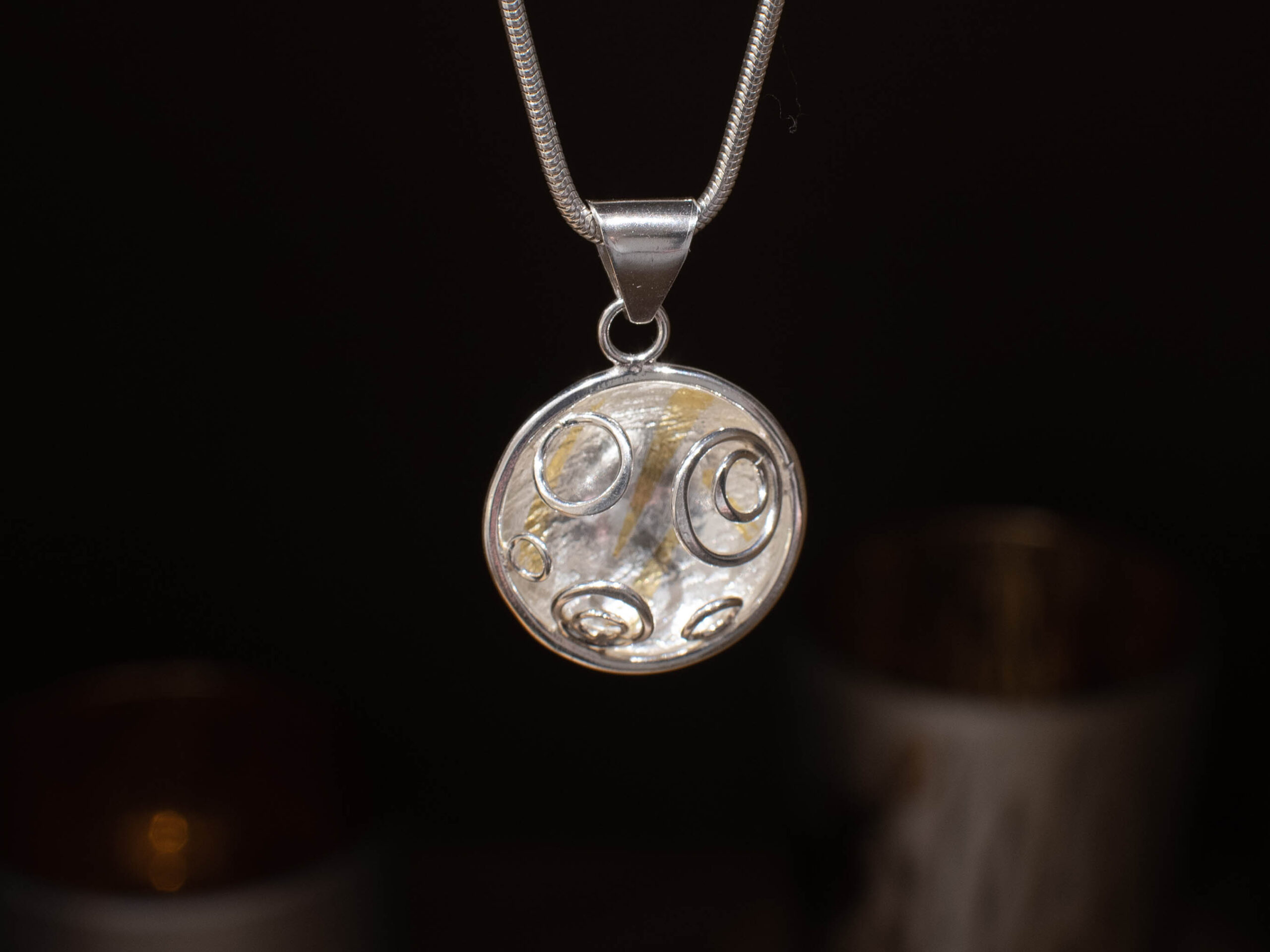 Around the World Sterling Silver Pendant