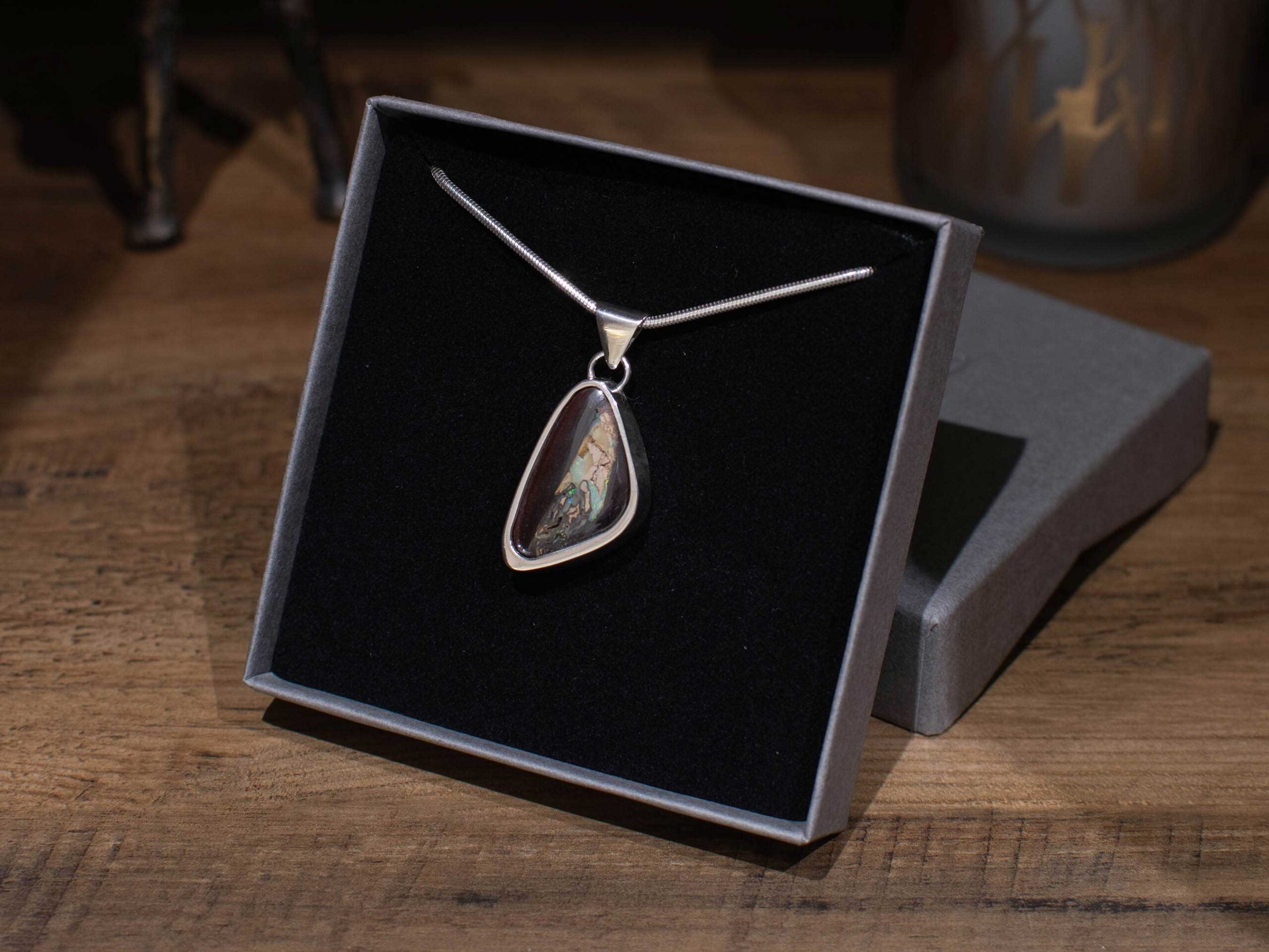 Yowah Boulder Opal Pendant – 19.05 Carat