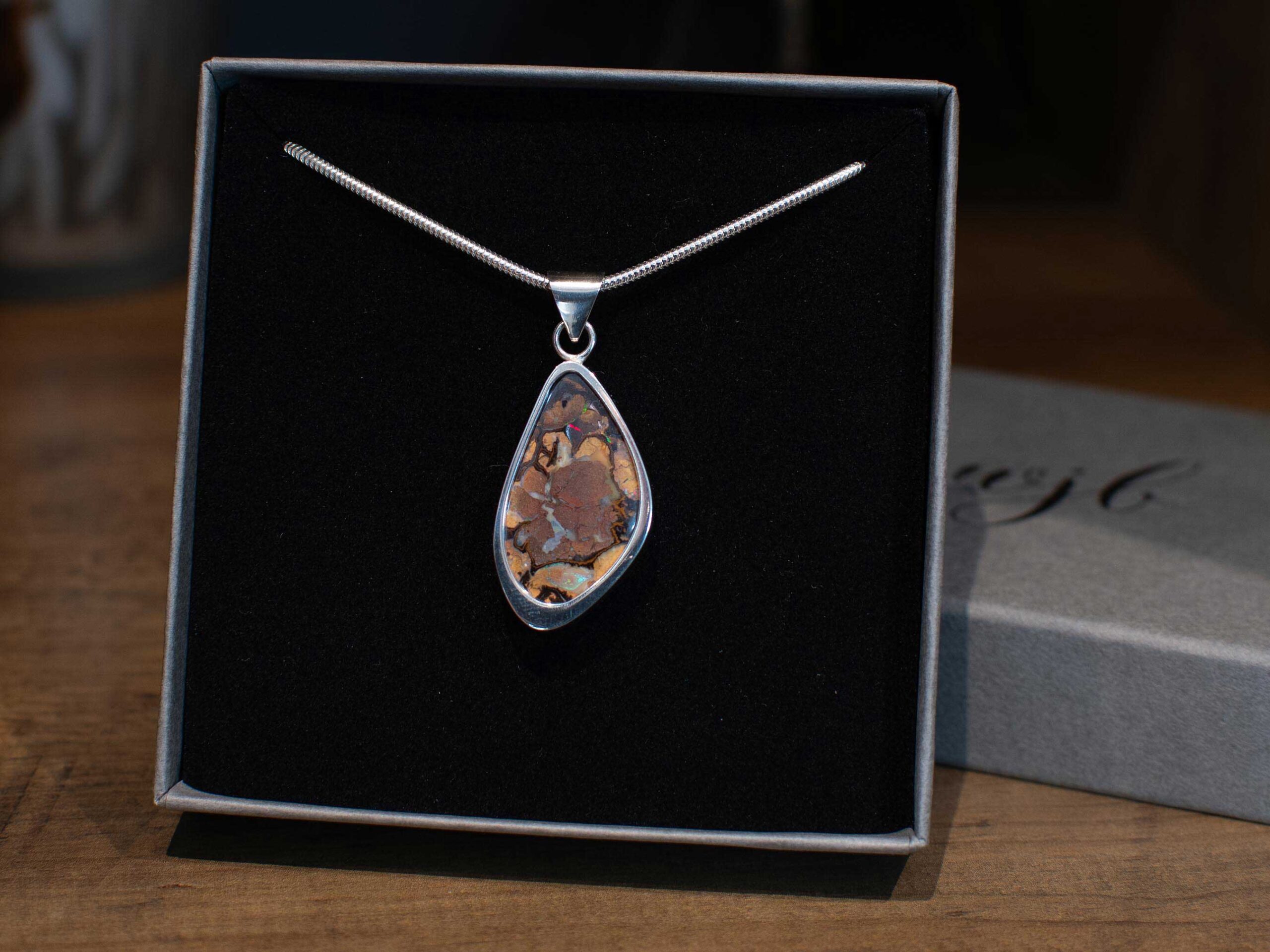 Yowah Boulder Opal Pendant – 15.50 Carat