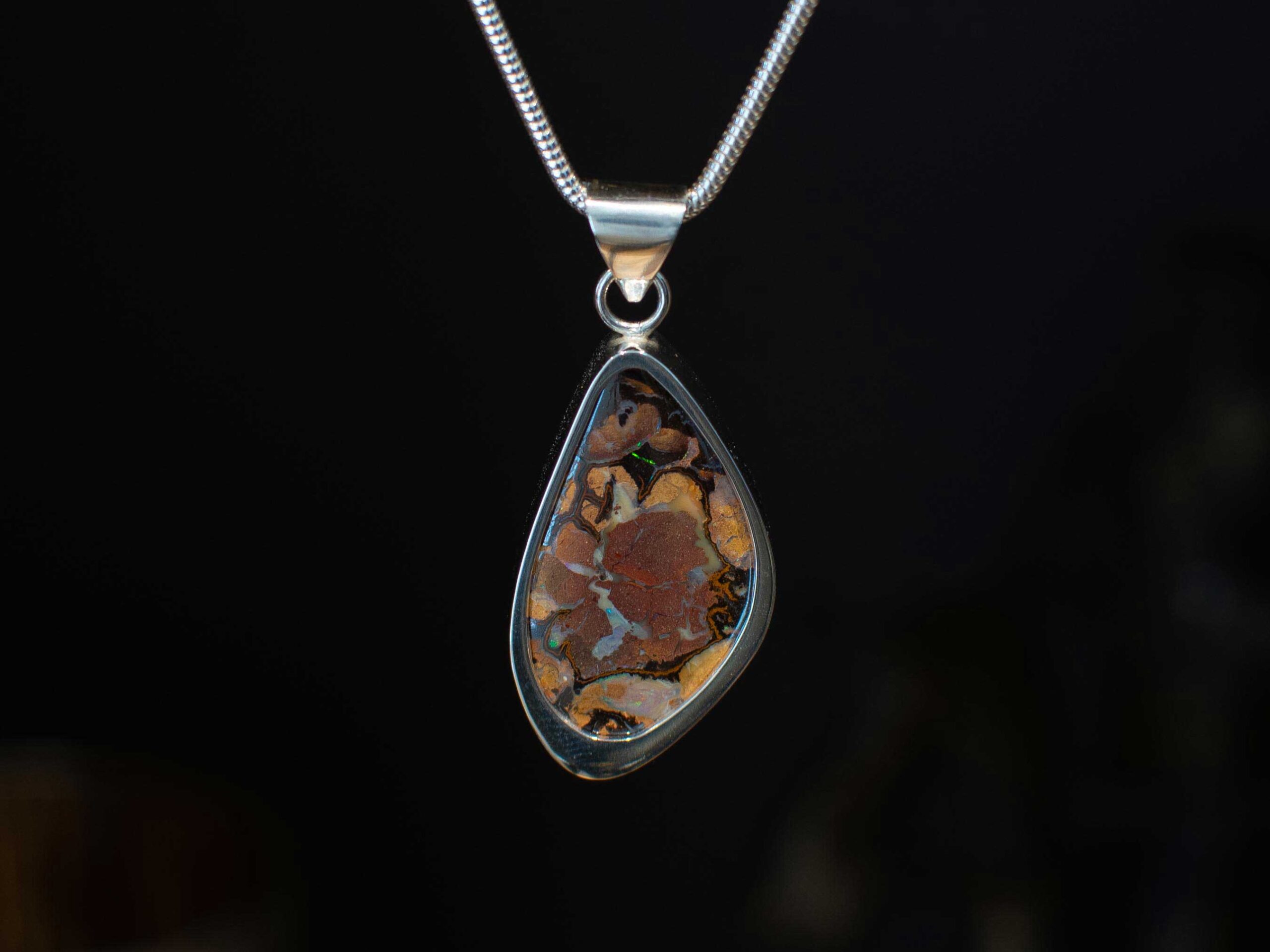 Yowah Boulder Opal Pendant – 15.50 Carat